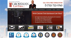 Desktop Screenshot of grossmanjustice.com