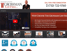 Tablet Screenshot of grossmanjustice.com